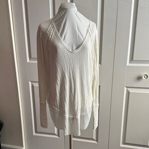 We The Free Cream Textured Sweater